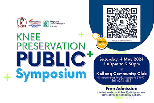 Knee Preservation Public Symposium @ Kallang Community Club