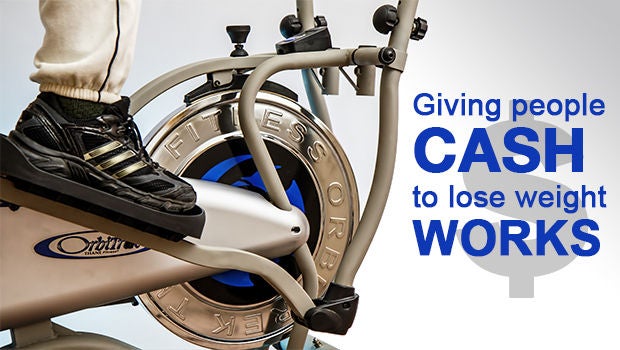 Giving people cash to lose weight works: Study