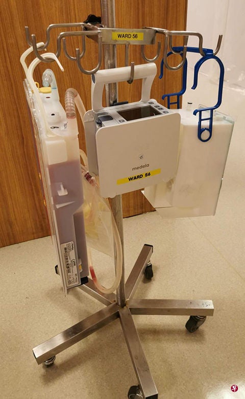 NHCS Ward 56 drain stand