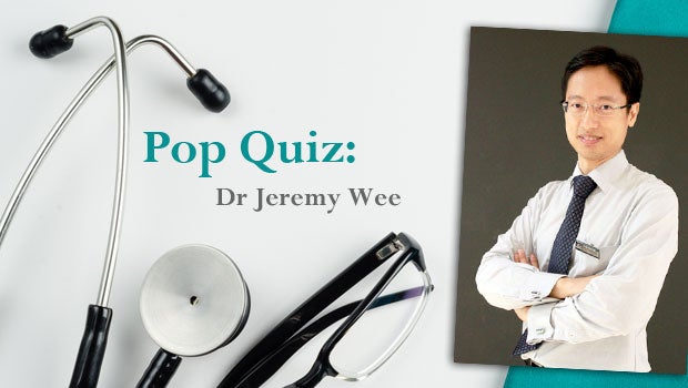 ​Pop Quiz │Part 3: Dr Jeremy Wee