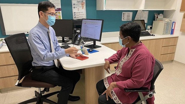 doctor with patient - heart failure