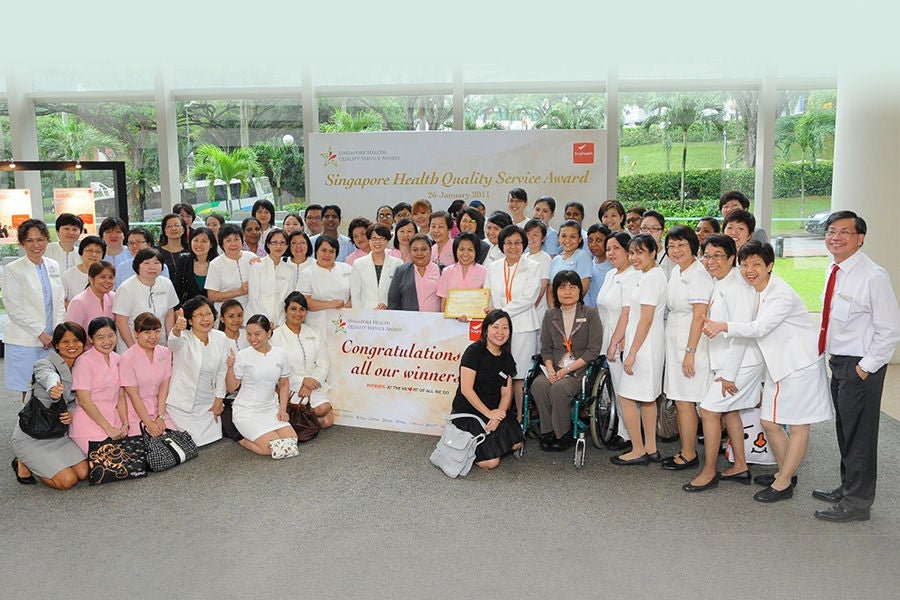 SHQSA 2011 Awardees from KK Women’s and Children’s Hospital