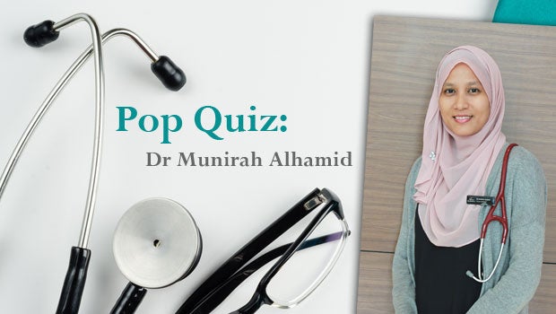 ​Pop Quiz │Part 1: Dr Munirah Alhamid