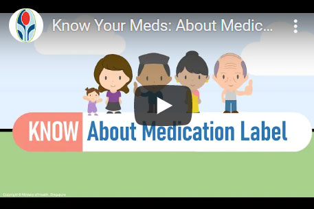 know about medication label