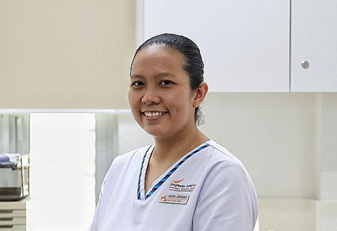 Nurse shed 15kg since circuit breaker for her patients