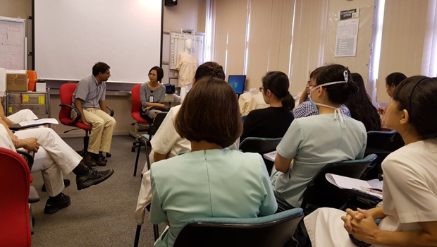  ​Multidisciplinary discourse, such as at the lunchtime talk, brings better patient care.