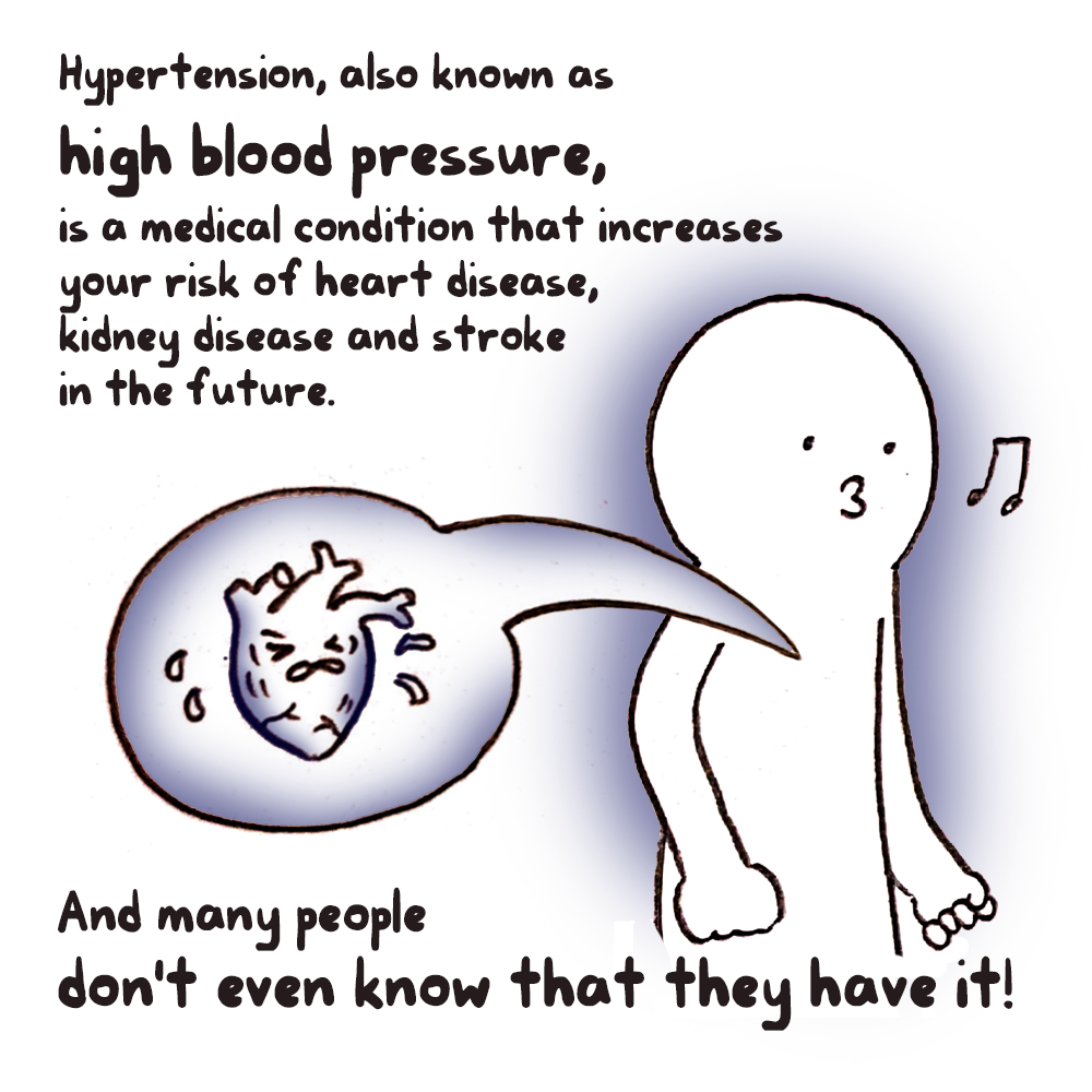 Hypertension comic nhcs