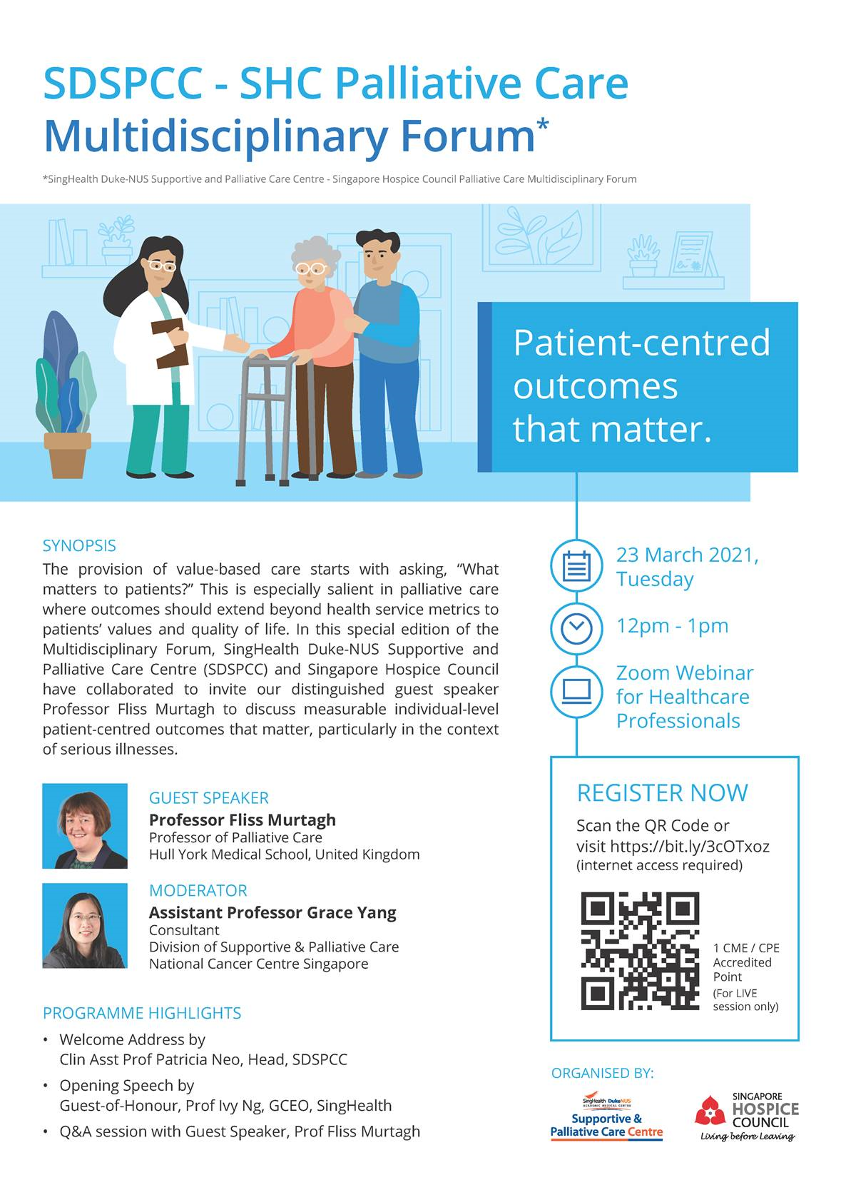 SDSPCC – SHC Palliative Care Multidisciplinary Forum